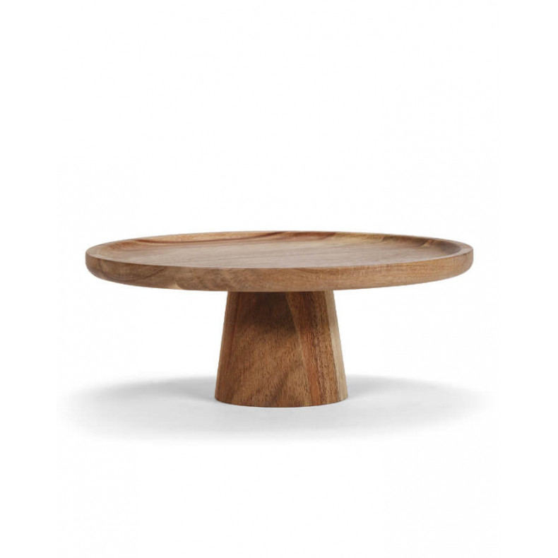 SOPORTE TARTA ACACIA 25CM