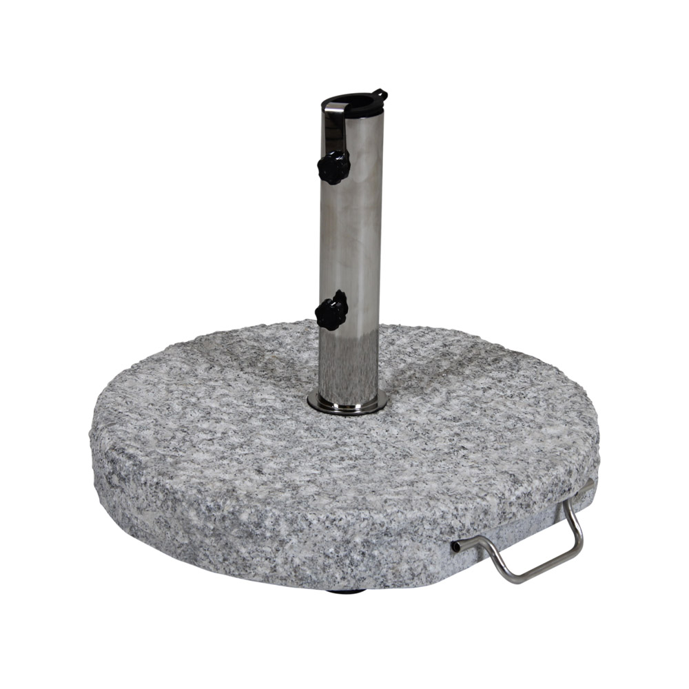Pie para sombrilla Stenbro Gris, 40 kg granit