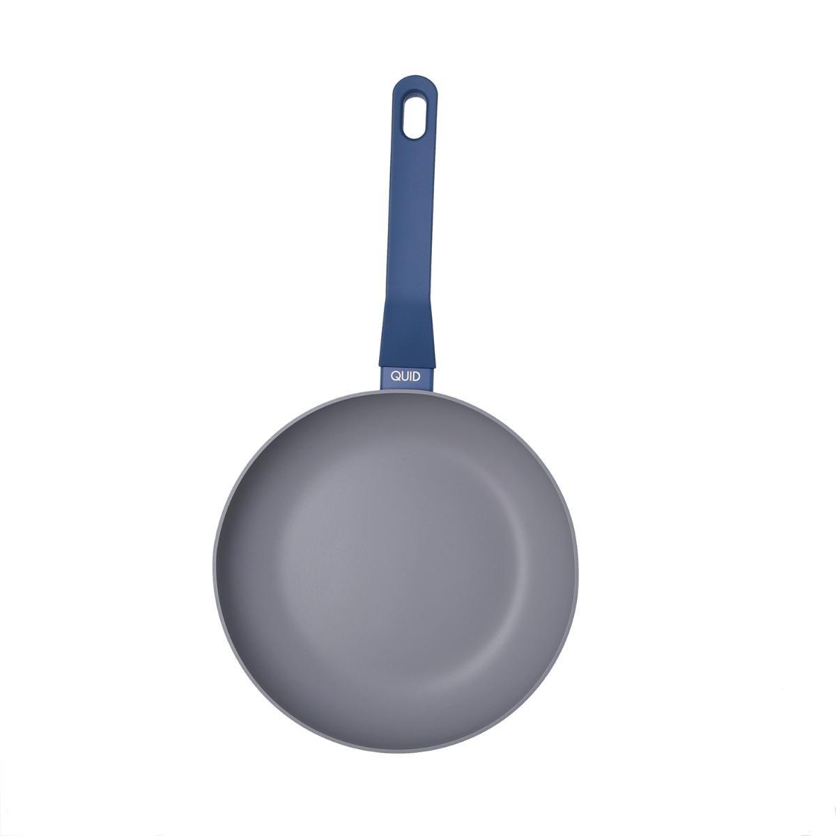 Quid Sartén Aluminio Estampado Baltic 24 cm, 2 capas antiadherentes sin PFOA, Apta para todo tipo de cocinas y lavavajillas