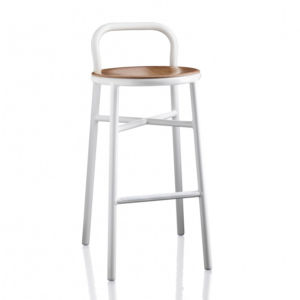 Taburete Pipe Plywood Magis