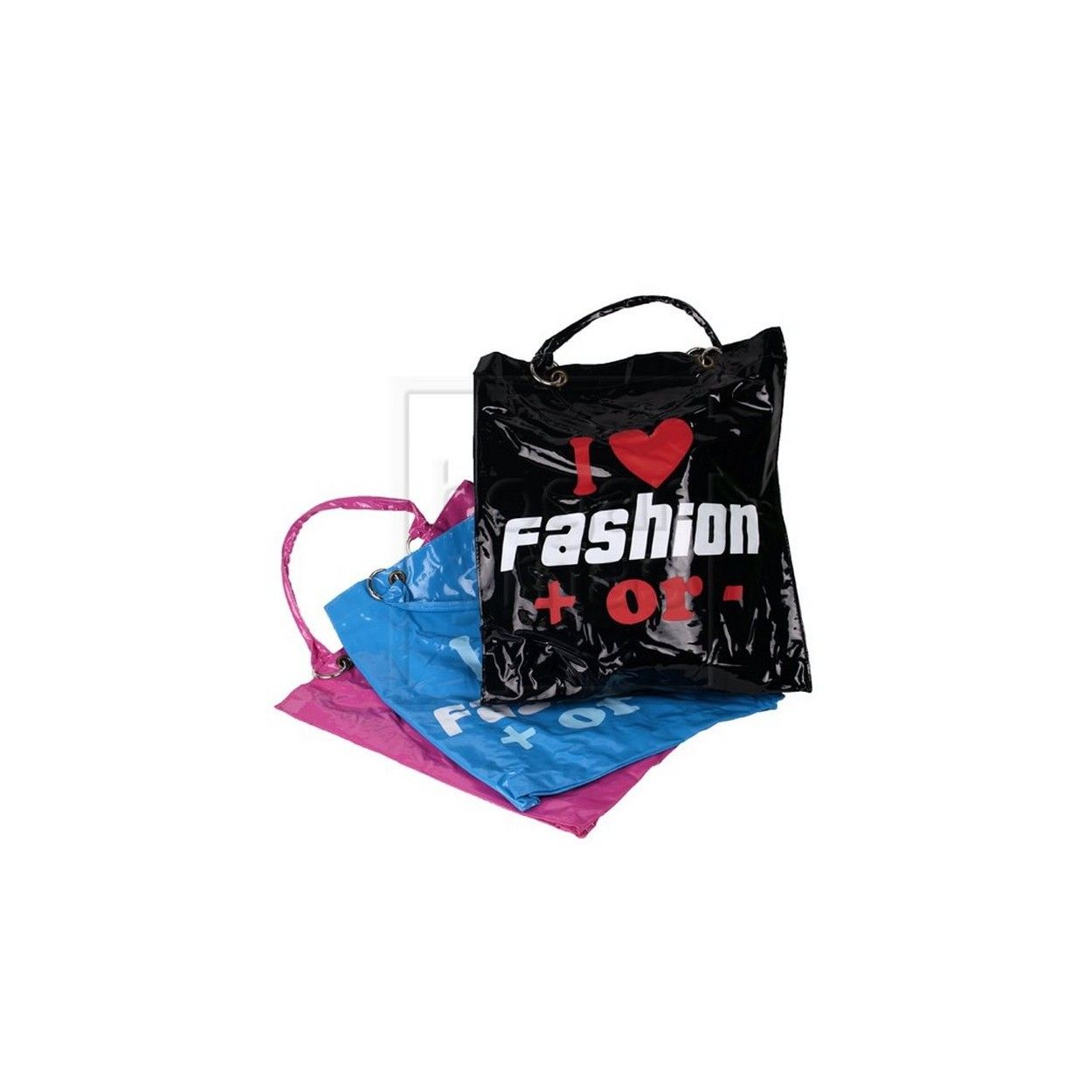 *TARA* BOLSO PVC CON ASAS FASHION.
