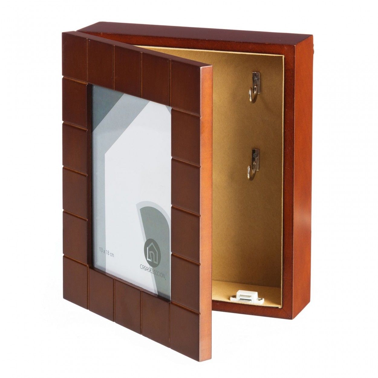 *TARA* Cuelgallaves moderno marrón