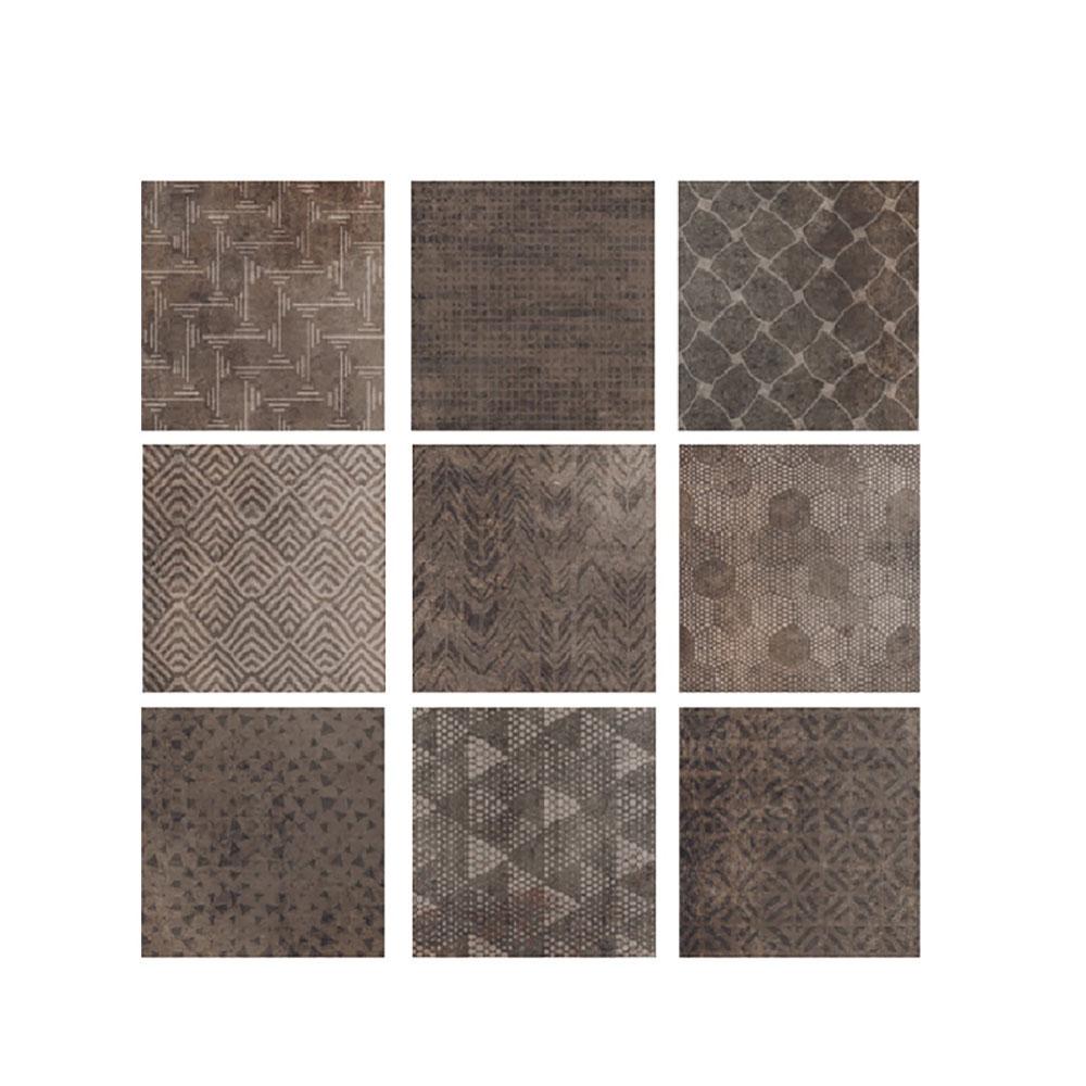 Abert Soporte para Buffet de Gres 20x20 cm Colección Domino - Ideal para Expositores Buffet con Surtido de Dibujos