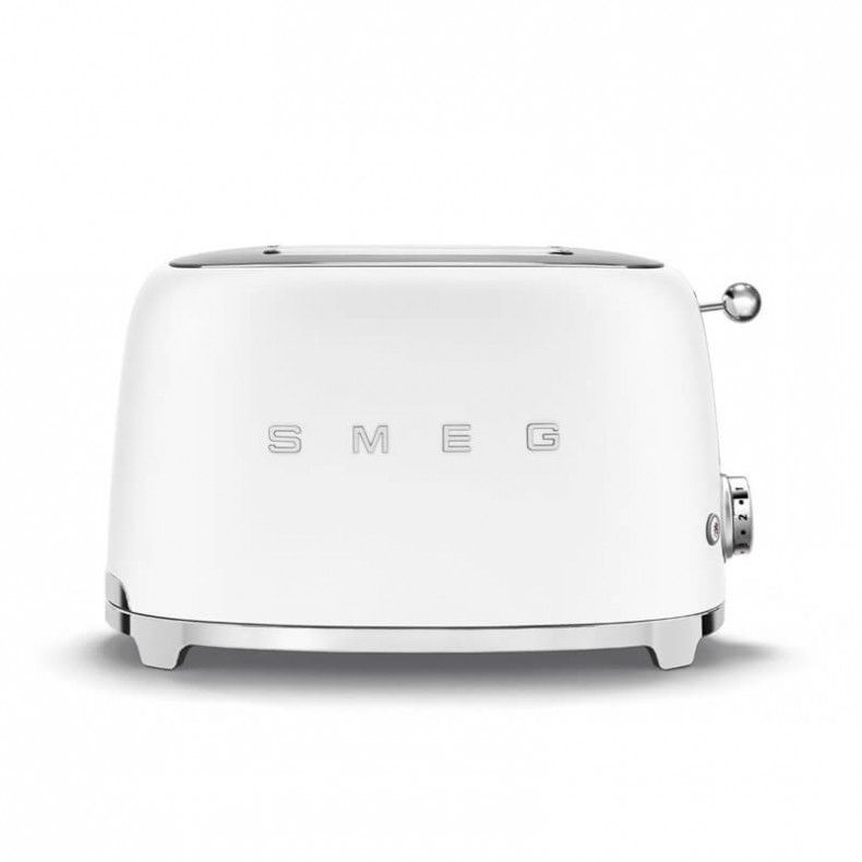 TOSTADORA SMEG 2 TOSTADAS BLANCO MATE