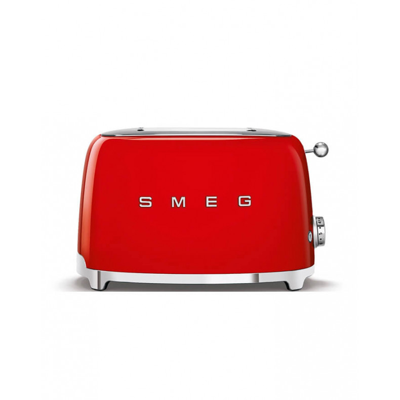TOSTADORA SMEG 2 TOSTADAS ROJA