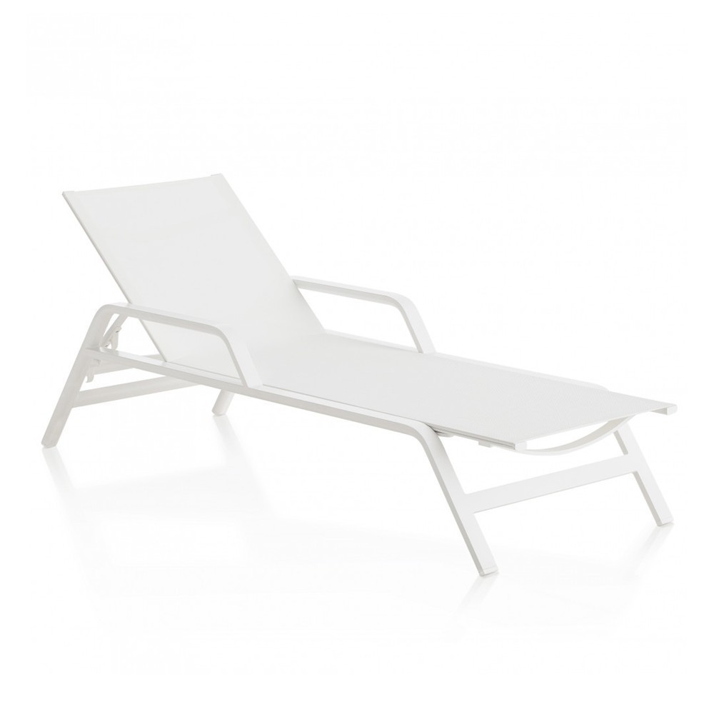 Tumbona con brazos Stack Gandia Blasco