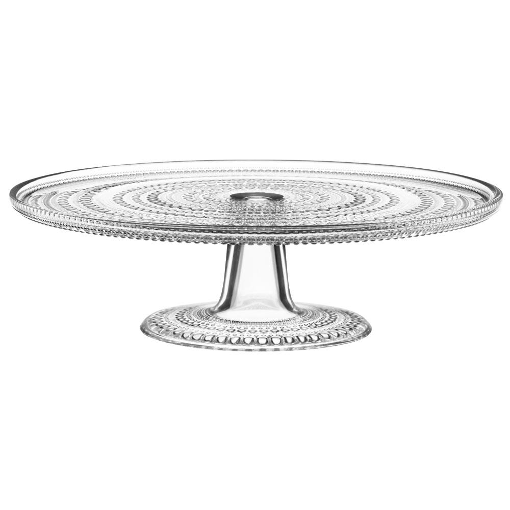 Iittala Pastelera con Pie Clear Kastehelmi Diámetro 31,5 cm (2 Unidades)