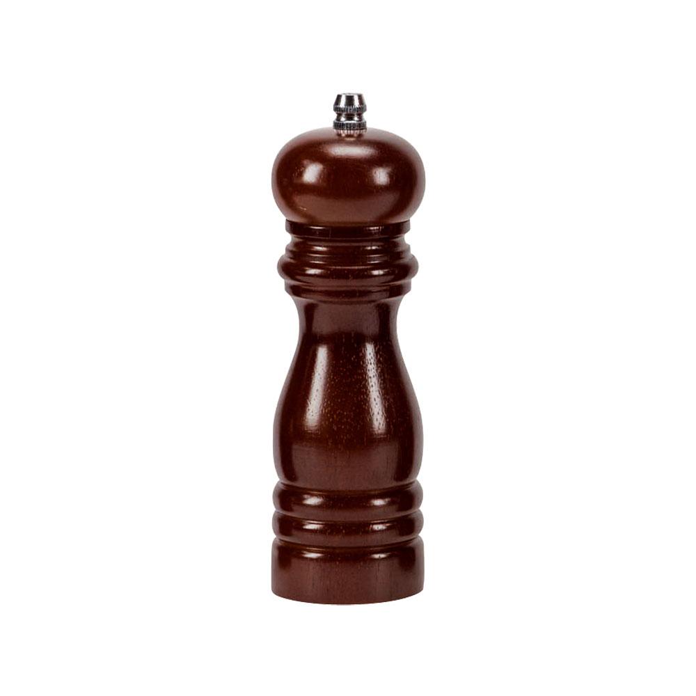 1946 Molinillo de Pimienta y Sal, de Madera con Mecanismo Cerámico, Set de 2 Unidades (20 cm Alto x 6 cm Diámetro)