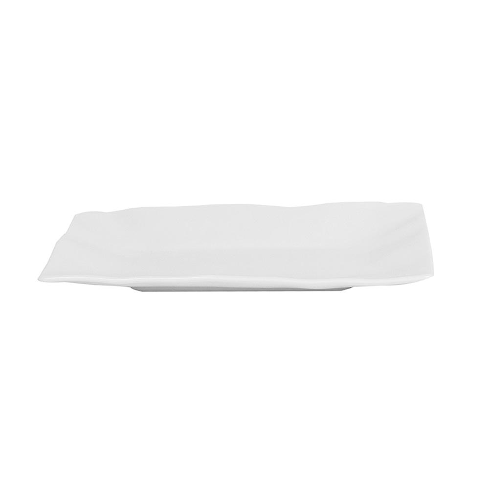 Avet Fuente Rectangular de Porcelana 34x20 cm - Ideal para Servir Platos y Alimentos | Colección Organic