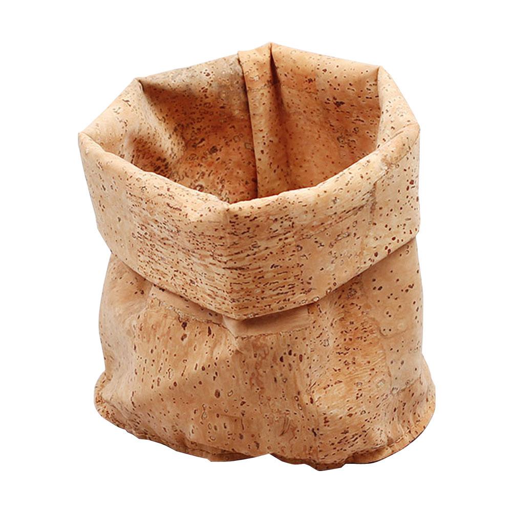 1946 Cesta de Corcho Colección Cork, Diámetro 13 cm, Altura 15 cm