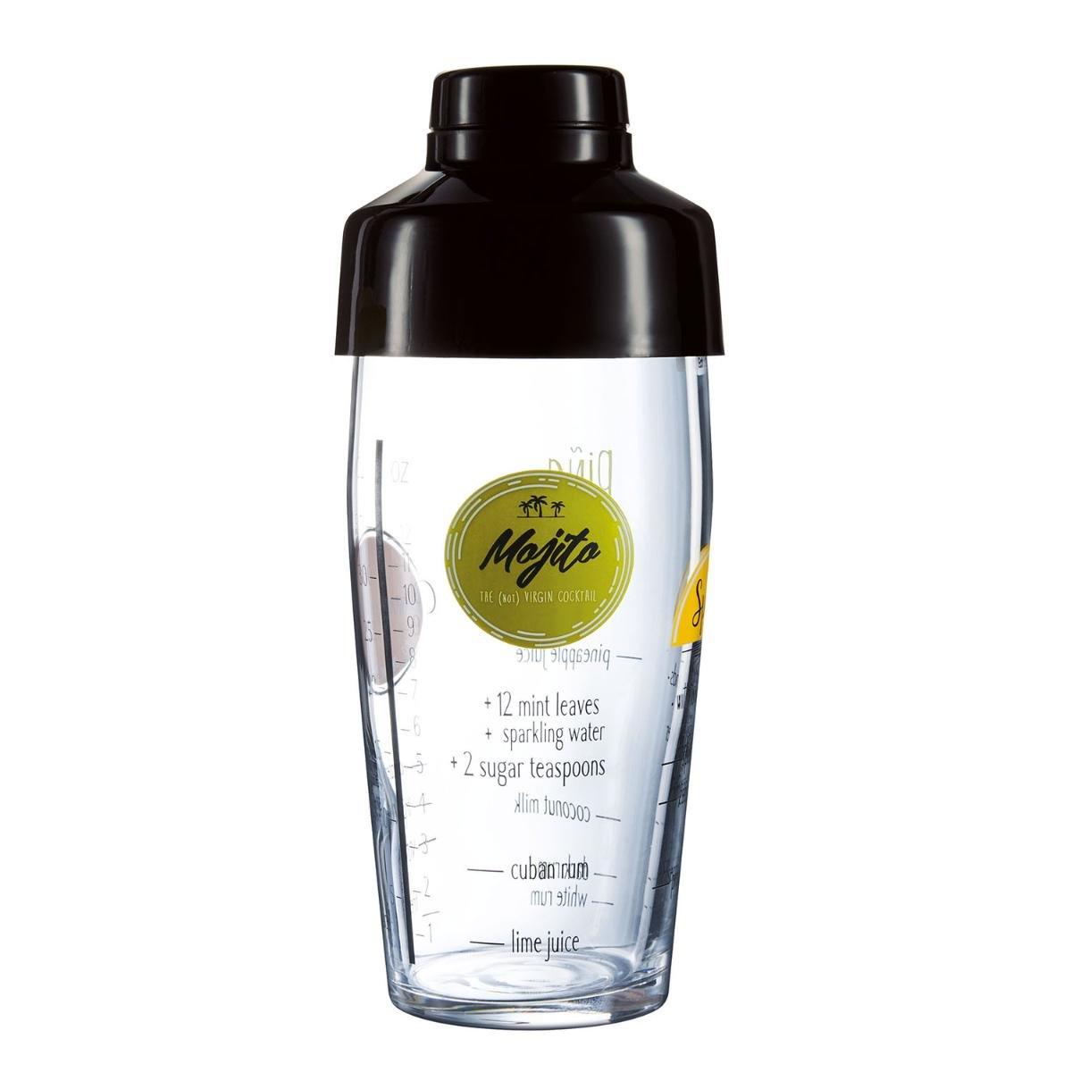 Luminarc Coctelera Cocktail Bar de Vidrio Templado Extra Resistente 58,5 cL - Apta Lavavajillas, Microondas y Sin Plomo, Fabricado en Francia