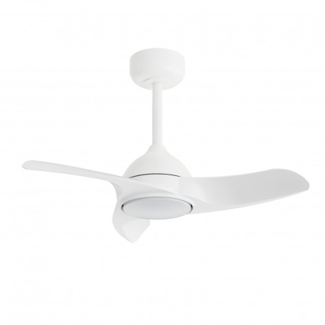 Ventilador de Techo Sulion Diehl S 76cm Blanco 3 palas Con luz