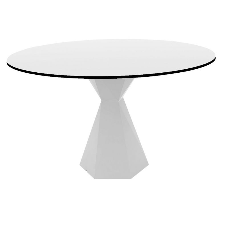 Vertex Mesa redonda, moderna y elegante para exteriores