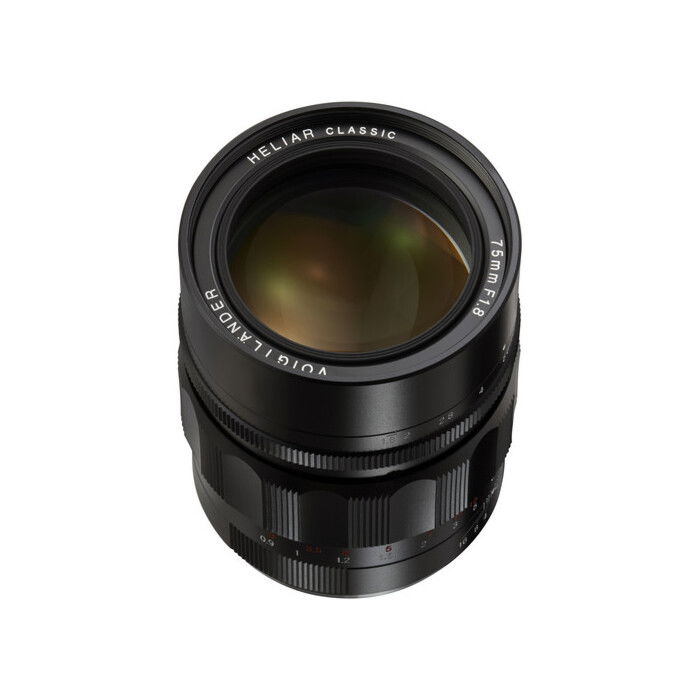 VOIGTLANDER HELIAR 75MM/F1.8 NEGRO P/M 2ª mano