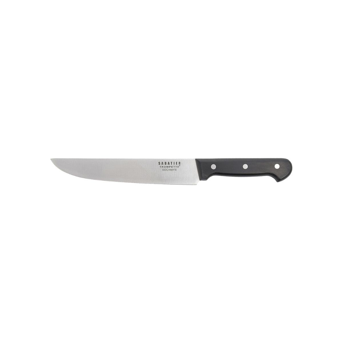 Sabatier Cuchillo Carnicero Universal 20 cm Acero Mov Extra-afilado Mango ergonómico Pack 6 Unidades Apto Lavavajillas Garantía 25 años