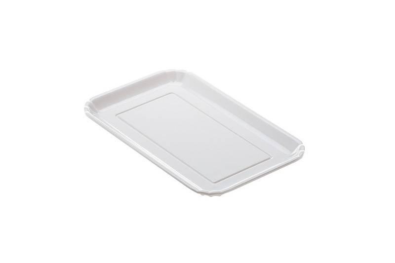 Leone Bandeja Melamina 26,5x32,5 cm Apta Lavavajillas, Máx 70ºC, No Horno/Microondas
