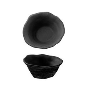 SUMMA Oyster Grafito Bol 17 cm - Gres, Gris Oscuro, Colección Oyster (6 Unidades)