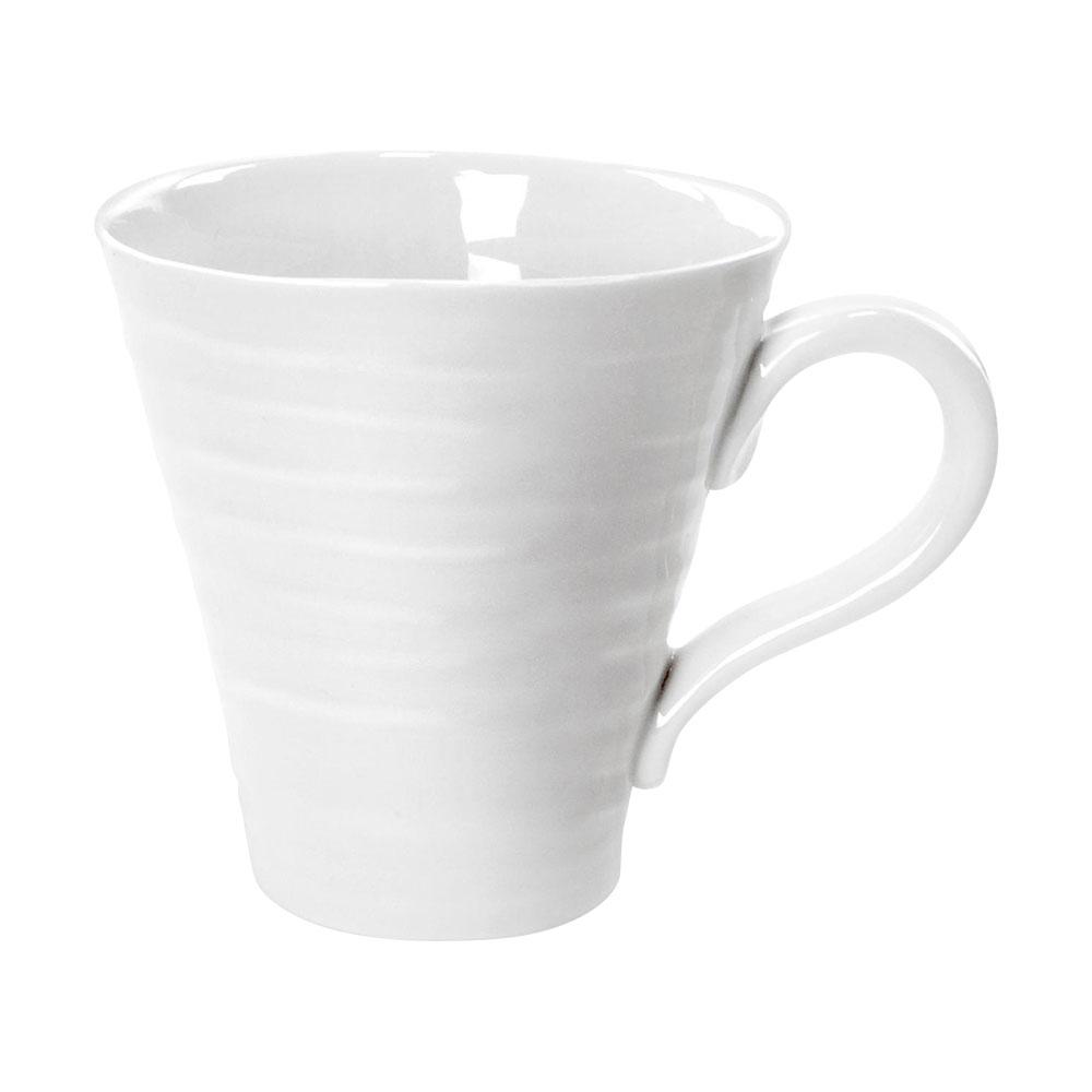Portmeirion Mug 350 ml Set de 4 Unidades Colección Sophie Conran, Apto para Lavavajillas, Microondas, Horno y Congelador