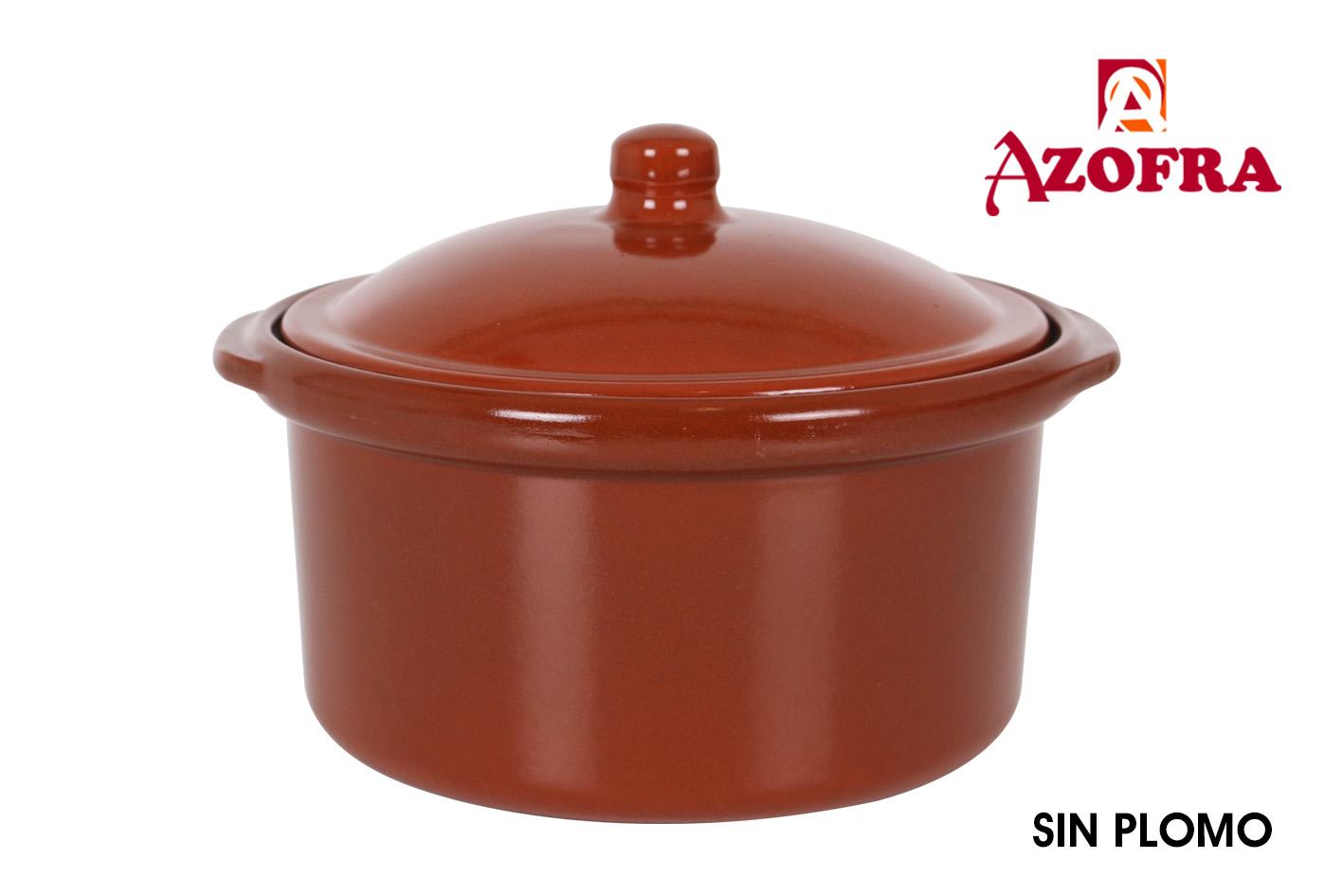 Azofra Cocote 20 cm - Olla de cocina en color Azofra, 18x17x9 cm (4 Unidades)