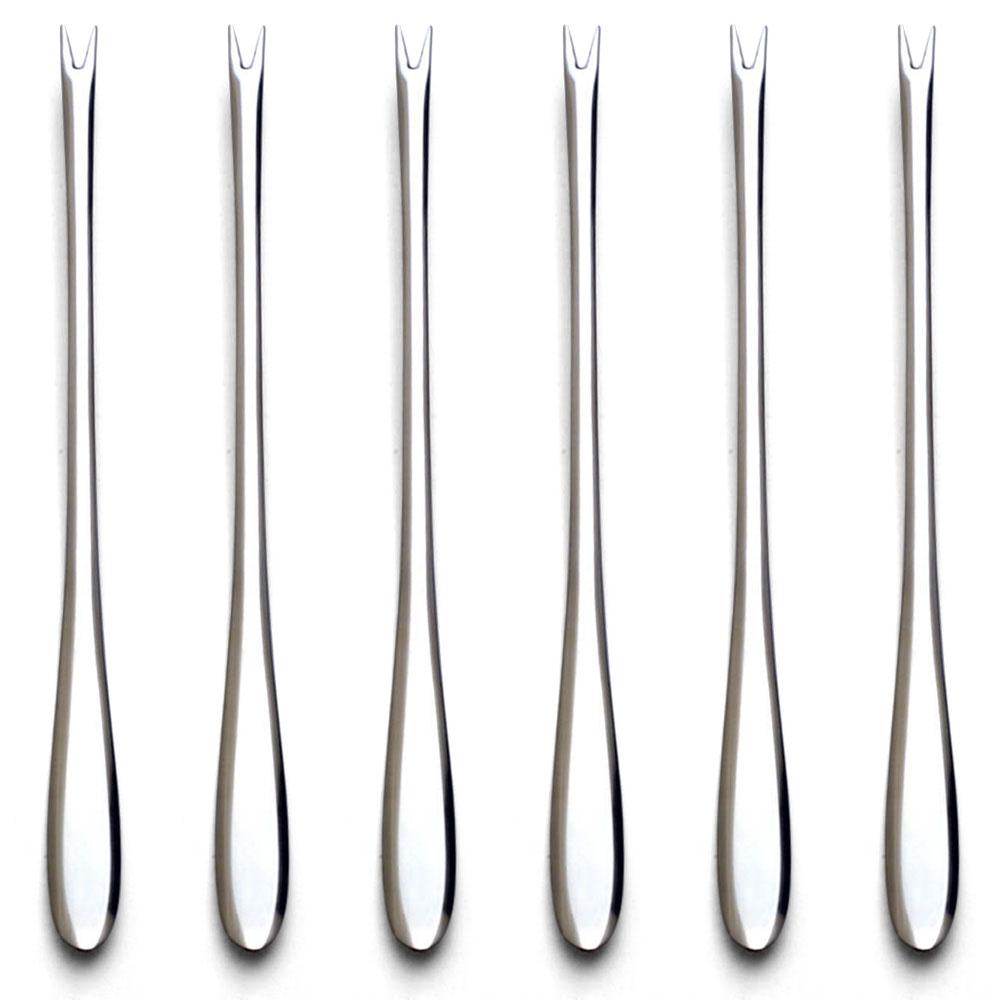 Herdmar Juego de 6 Tenedores para Marisco 21,4 cm