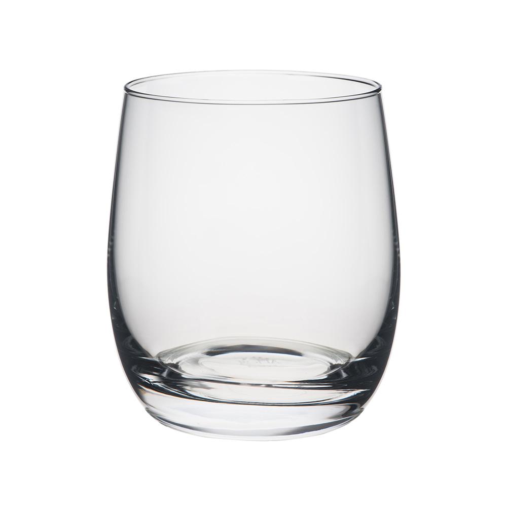 Rona 15 Vaso de Bar Colección Lunar 250ml, Set de 6 Unidades, Resistente a la Rotura y Desconchado, Altura 90mm