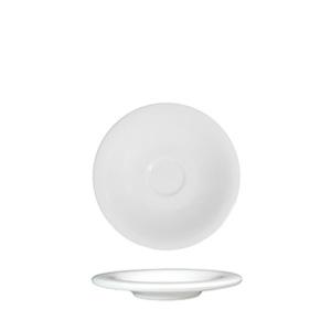 SUMMA Sira Platillo Llano 12.5 cm, Porcelana Blanca, Colección Sira (6 Unidades)