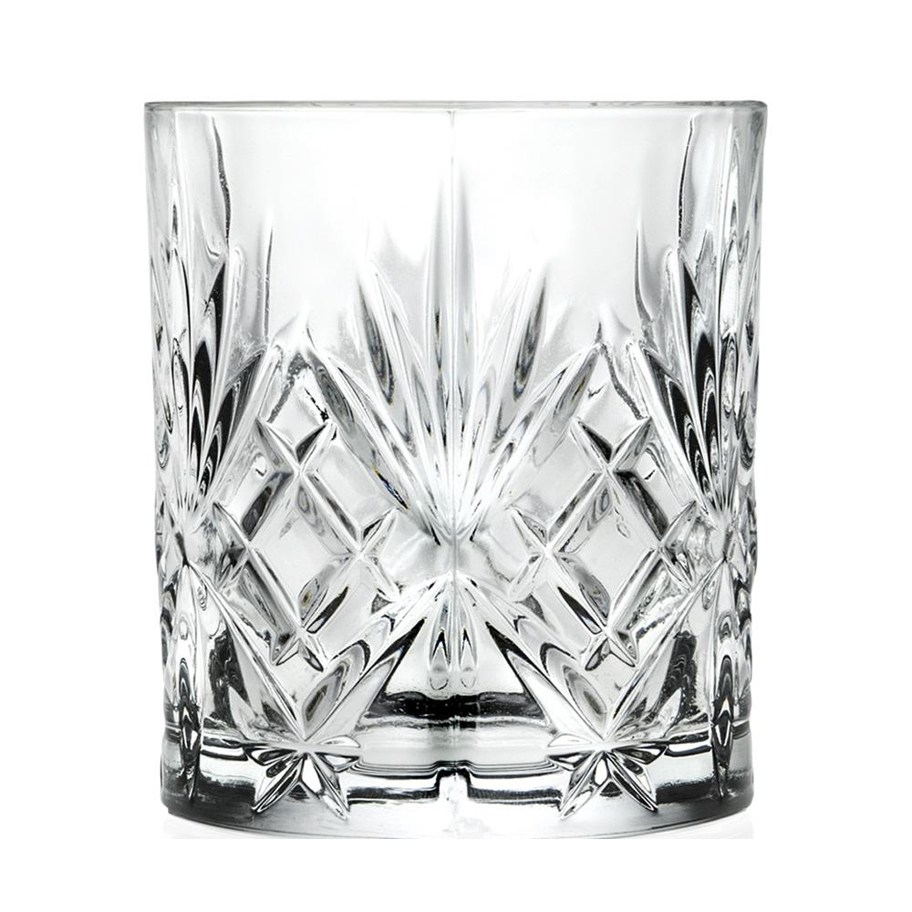 Rcr Cristalleria IT Vaso Melodia 310ml LUXION Eco-Crystal Glass, Set de 6 Unidades, Altura 94mm, Diámetro 82cm