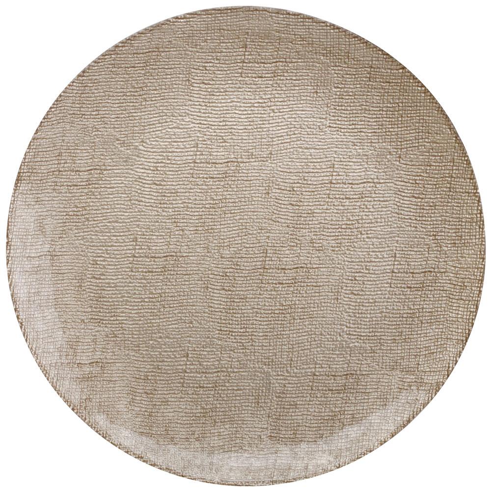 Avet Fuente Redonda para Servir Colección Cotton Sand de 32,5 cm - Juego de 6 Piezas